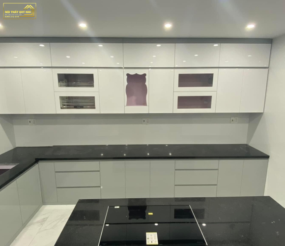 TỦ BẾP NHỰA PICOMAT PHỦ ACRYLIC TBA057