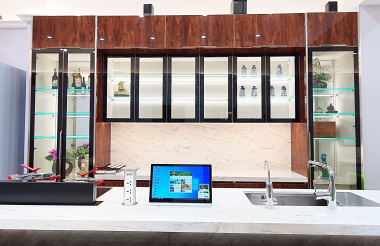 Tủ Bếp Inox Cánh Kính Được Ưa Chuộng Nhất 2023