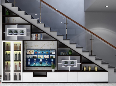 GẦM CẦU THANG NHỰA VINCOPLATS