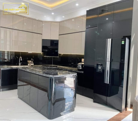 TỦ BẾP NHỰA PICOMAT PHỦ ACRYLIC TBA0113