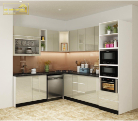 TỦ BẾP NHỰA PICOMAT PHỦ ACRYLIC TBA030