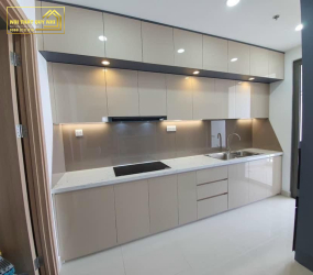 TỦ BẾP NHỰA PICOMAT PHỦ ACRYLIC TBA024