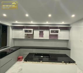 TỦ BẾP NHỰA PICOMAT PHỦ ACRYLIC TBA053