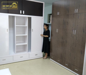 Mẫu Tủ Nhựa 4 Cánh Đẹp NL009