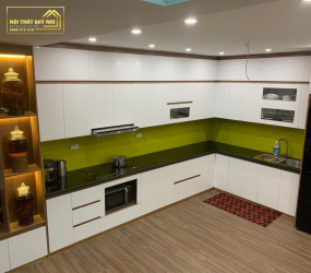 TỦ BẾP NHỰA PICOMAT PHỦ ACRYLIC TBA0111