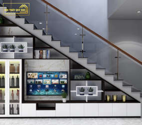 Mẫu Gầm Cầu Thang Nhựa Vincoplats 01