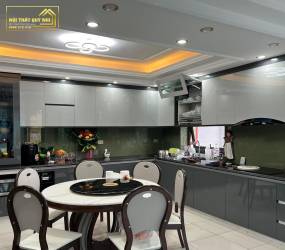 TỦ BẾP NHỰA PICOMAT PHỦ ACRYLIC TBA097