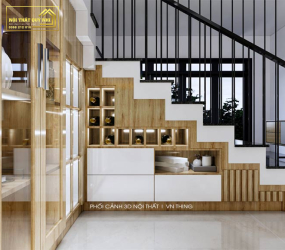 Mẫu Gầm Cầu Thang Nhựa Vincoplats 19