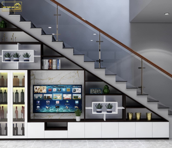 Mẫu Gầm Cầu Thang Nhựa Vincoplats 01