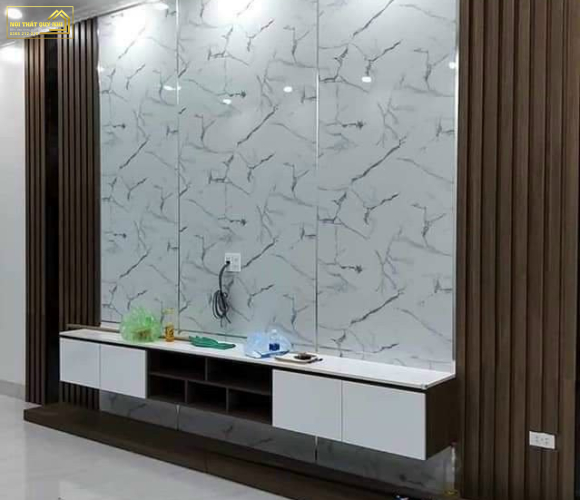 Mẫu Lam Sóng Phòng Khách MS660