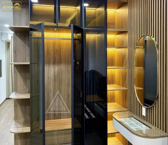 Mẫu Tủ Quần Áo Cánh Kính Cao Cấp MS125